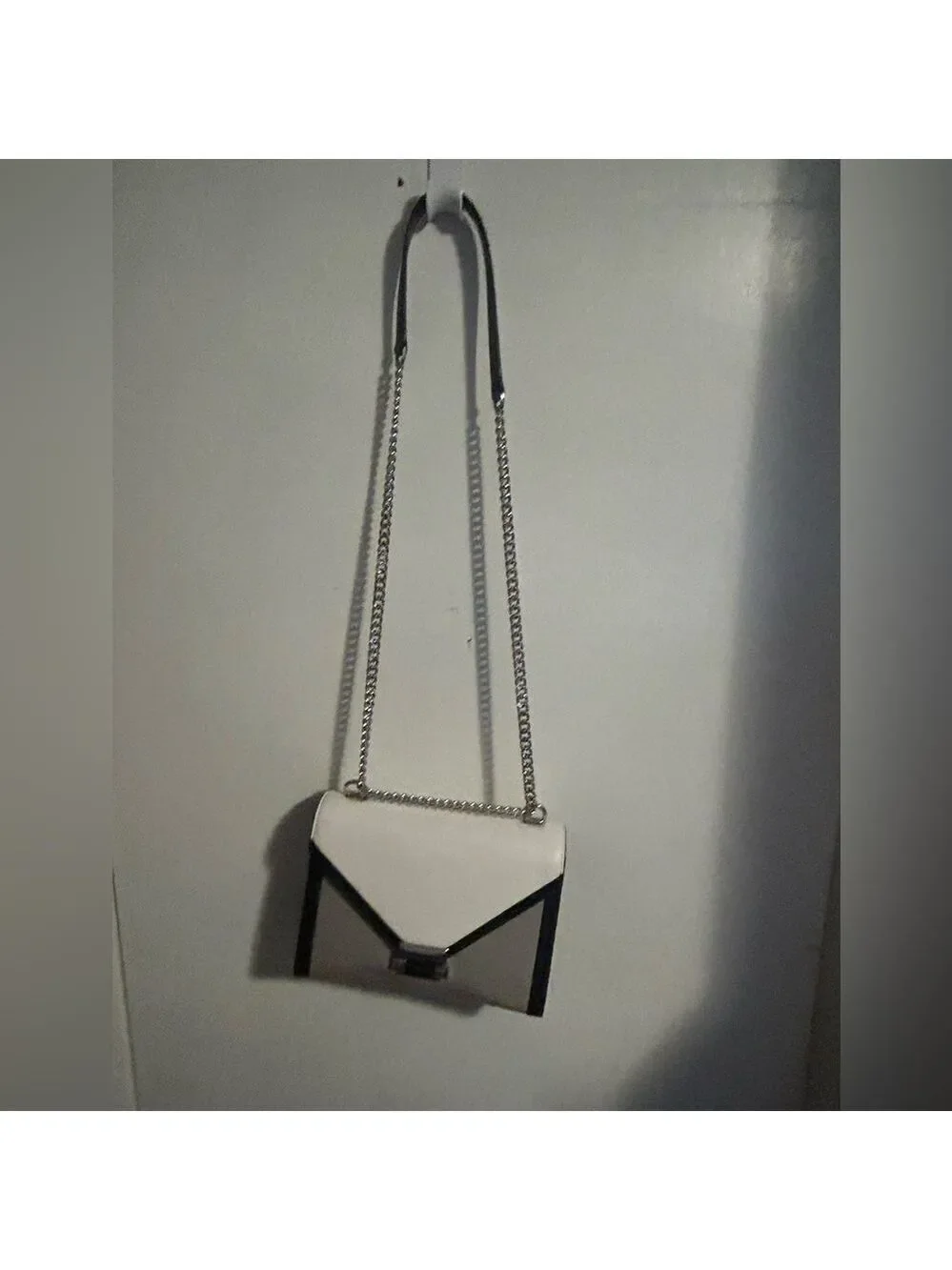 Michael kors leather color block purse